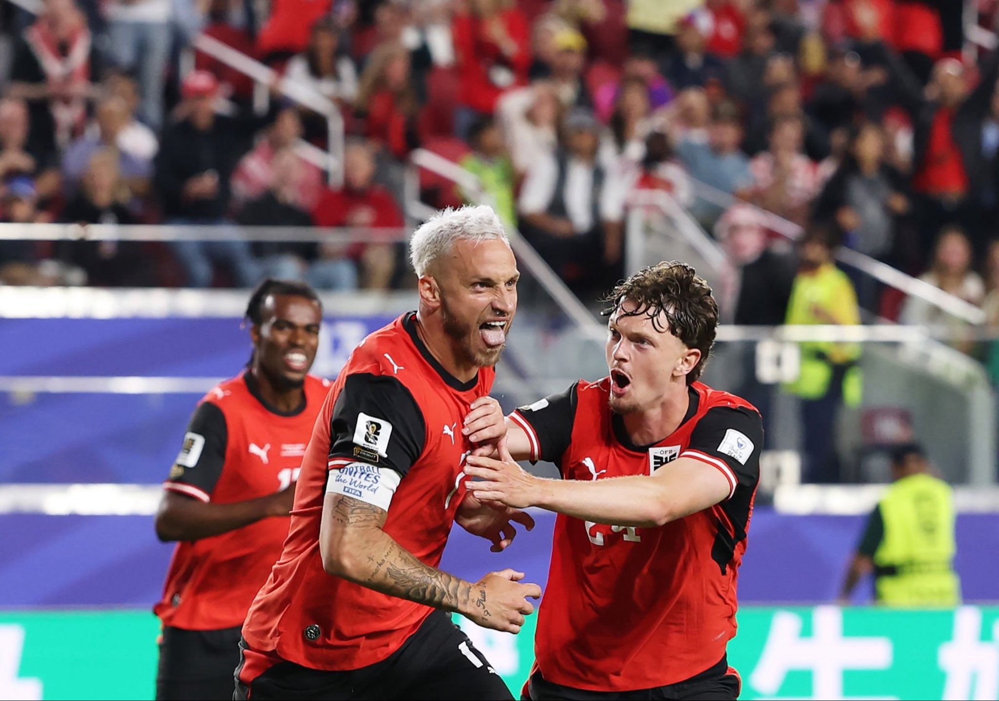 النشامى يسقط بثلاثية أمام النمسا بالمونديال
