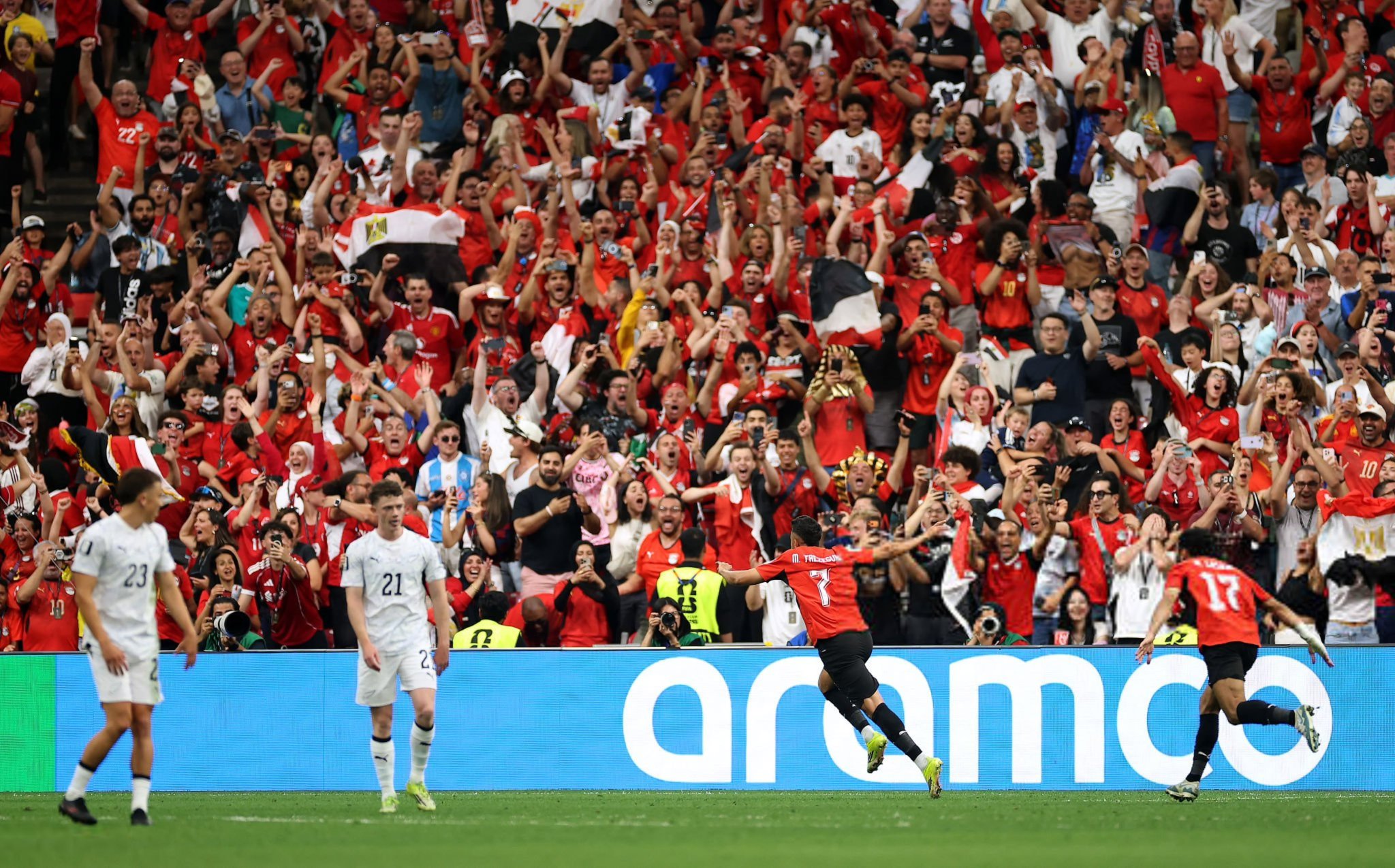 مصر تحقق أول انتصار في تاريخها بكأس العالم