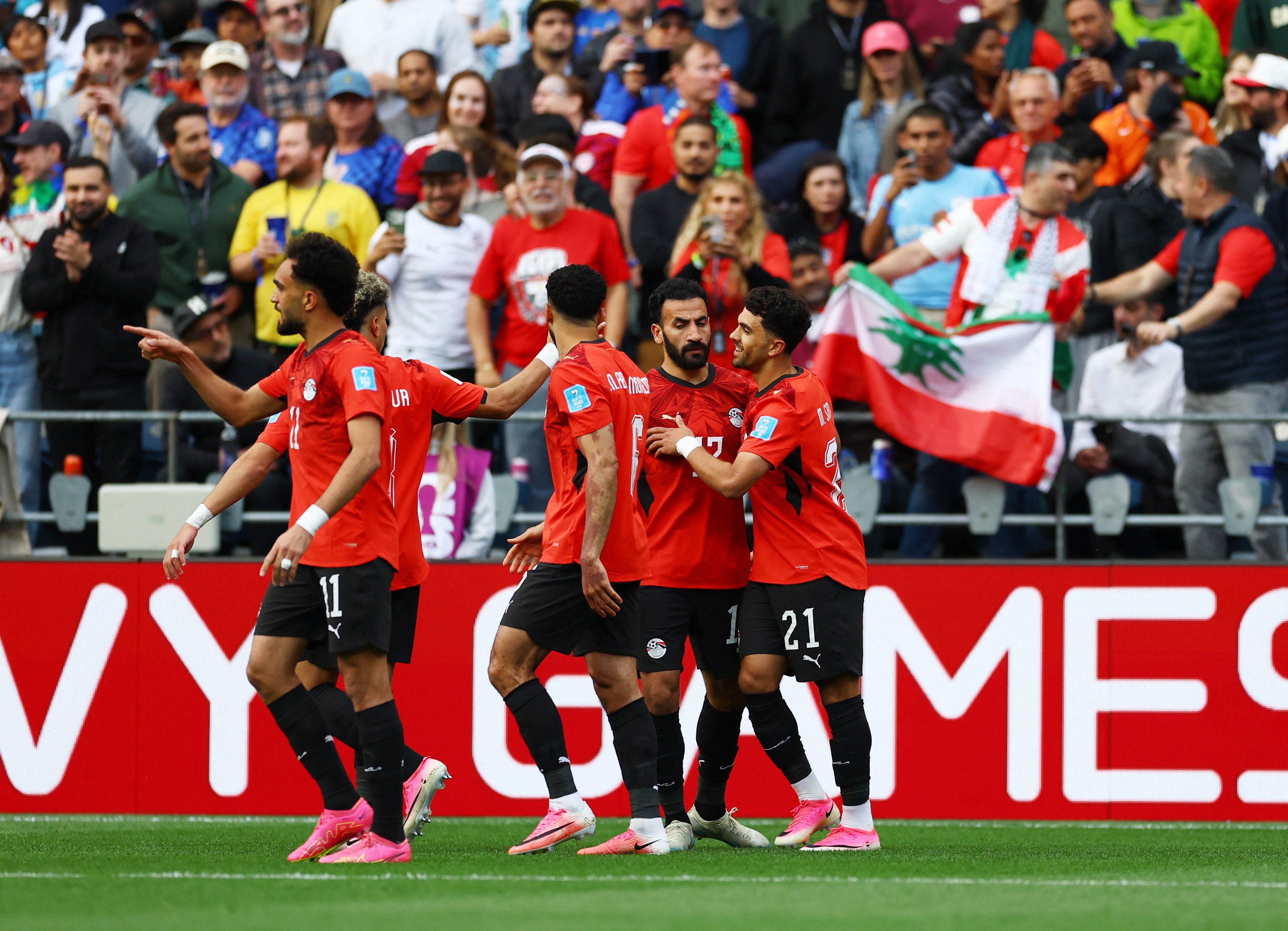 تعادل مثير بين الفراعنة وإيران بكأس العالم
