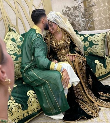 نجم الزمالك يحتفل بزفافه للمرة الثانية فى المغرب