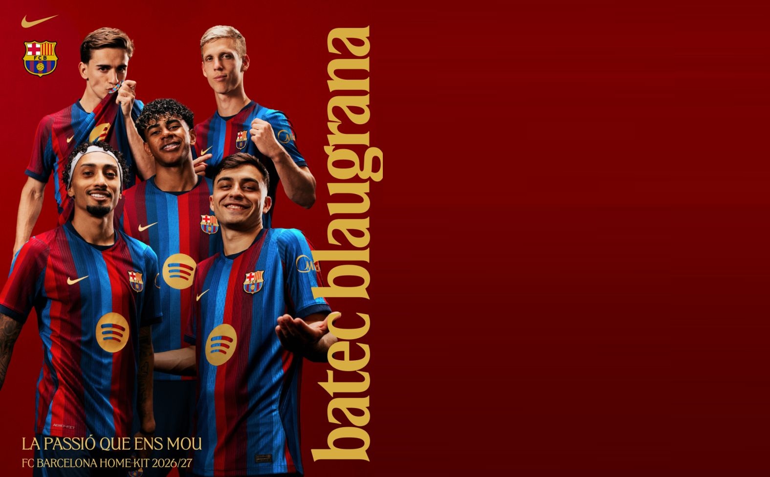 برشلونة يكشف عن قميصه الجديد