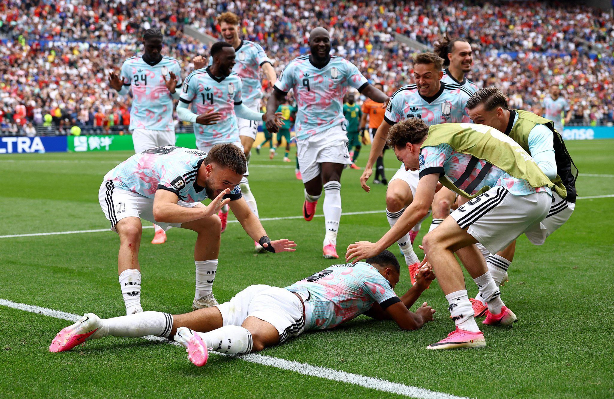 Exciting record-breaking numbers from Belgium's comeback against Senegal