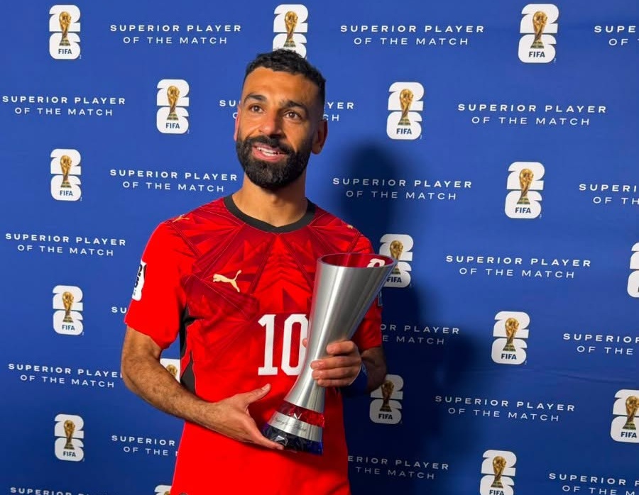 محمد صلاح رجل مباراة مصر وأستراليا