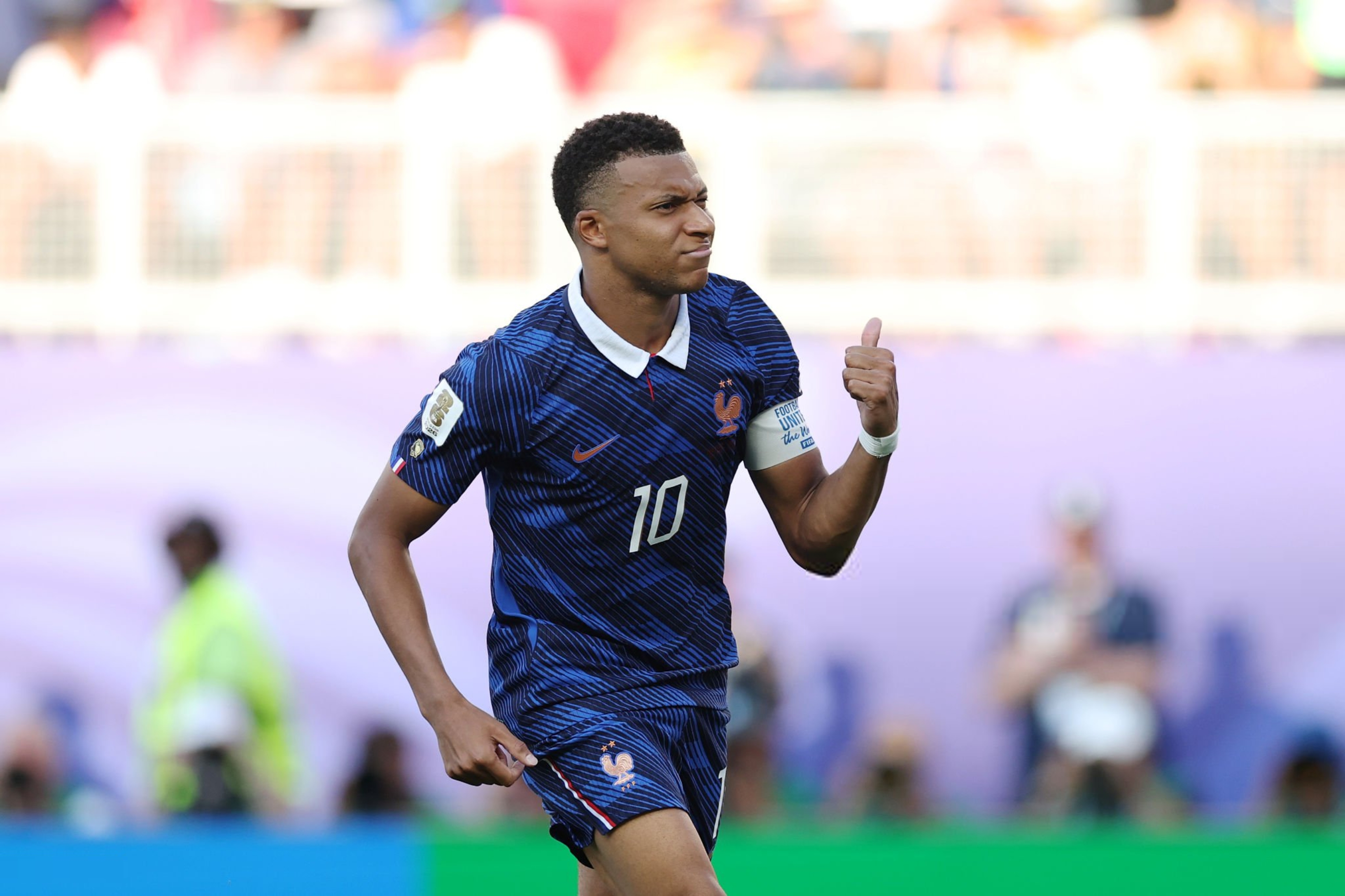 Mbappe breaks two historic records in one match
