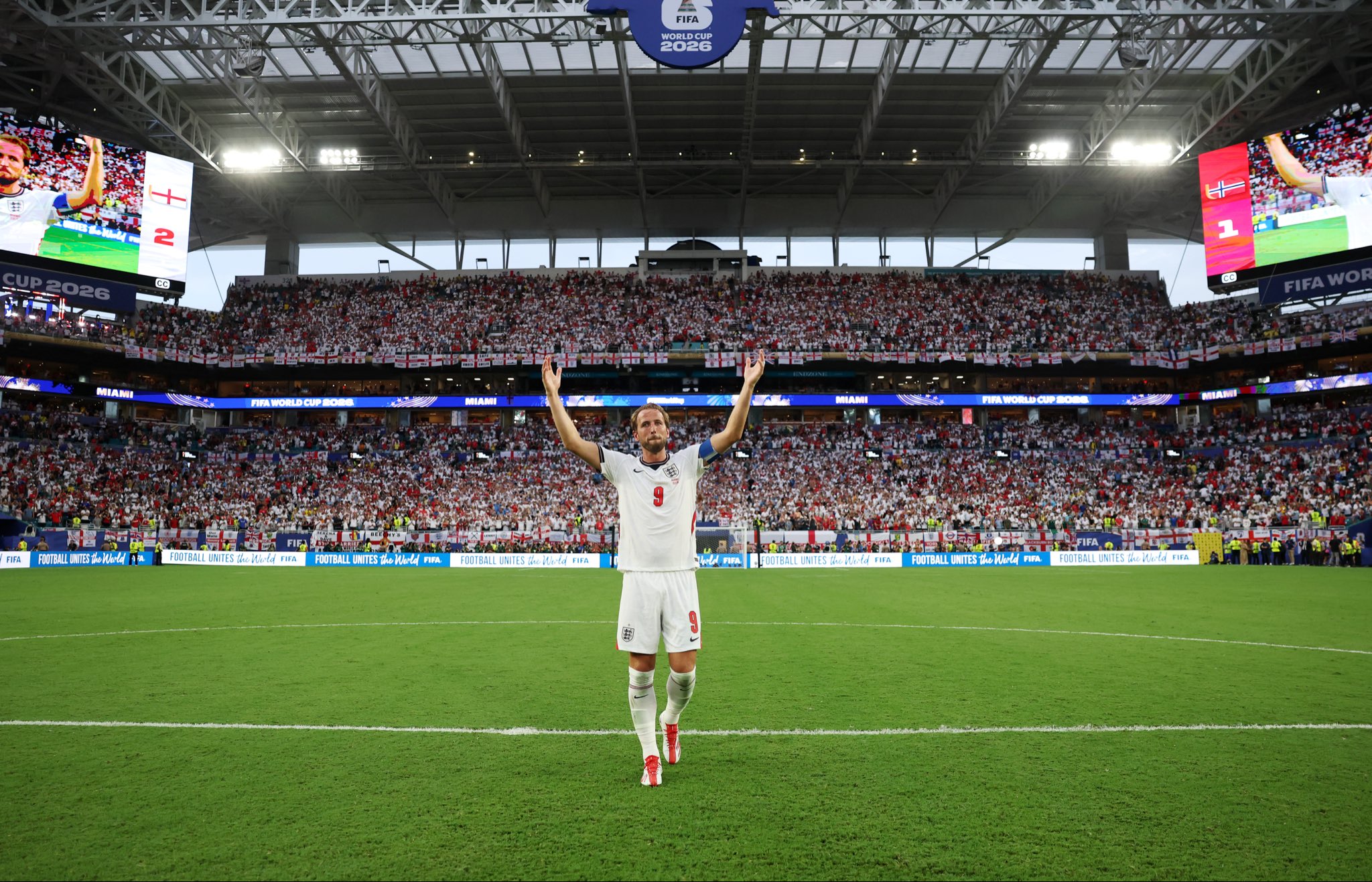 Kane surpasses Rooney in the list of English greats