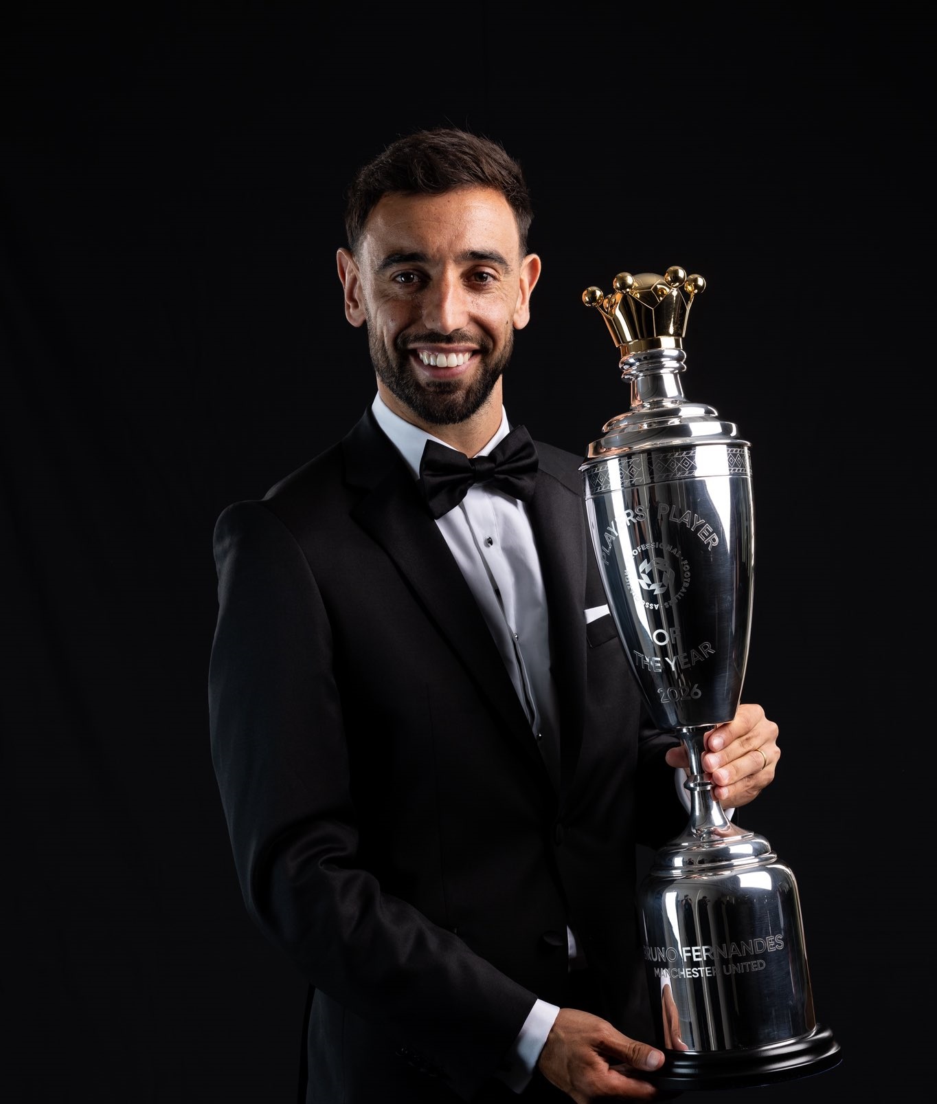 Officially... Bruno is England's Player of the Year