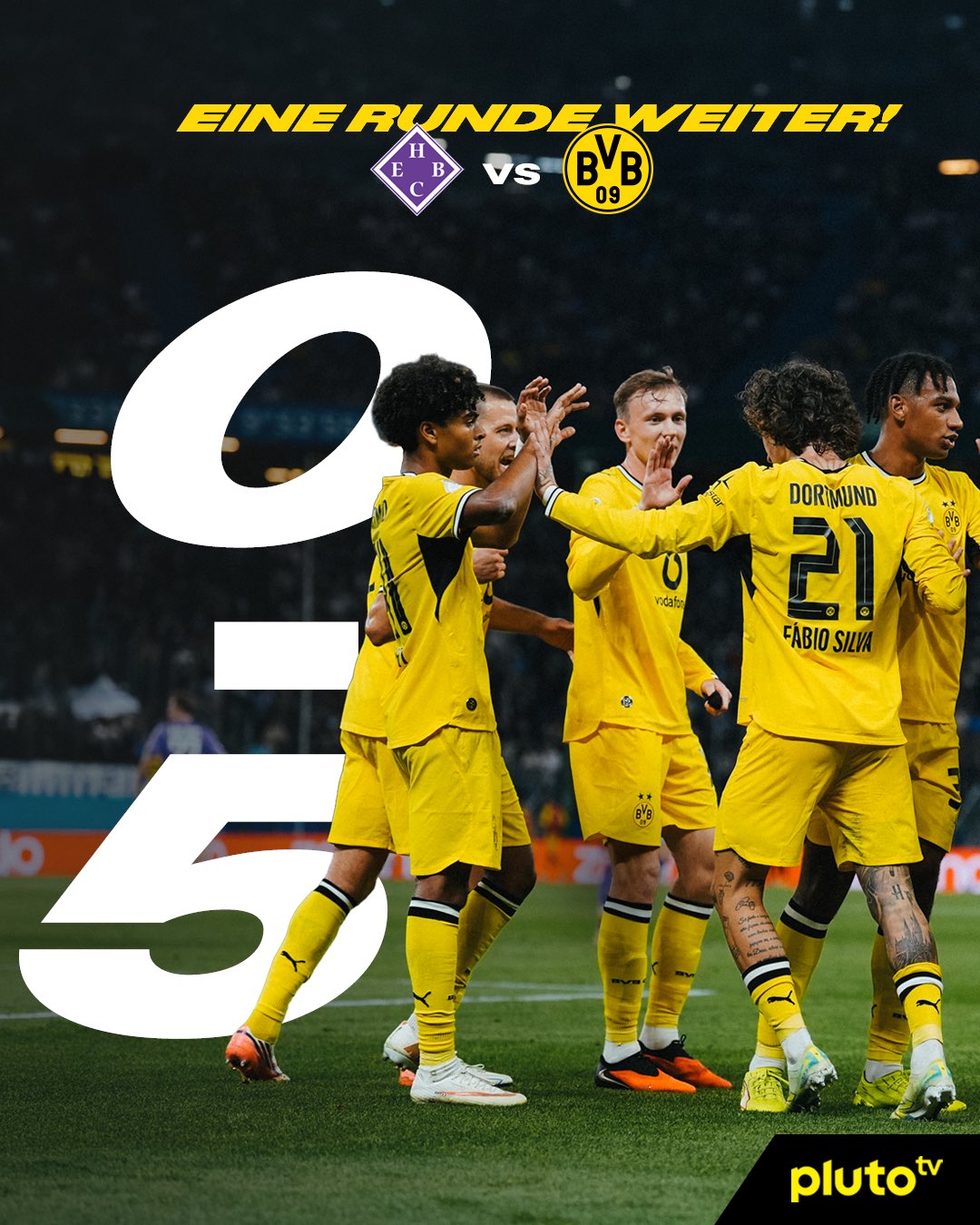 دورتموند إلى الدور الثاني بكأس ألمانيا
