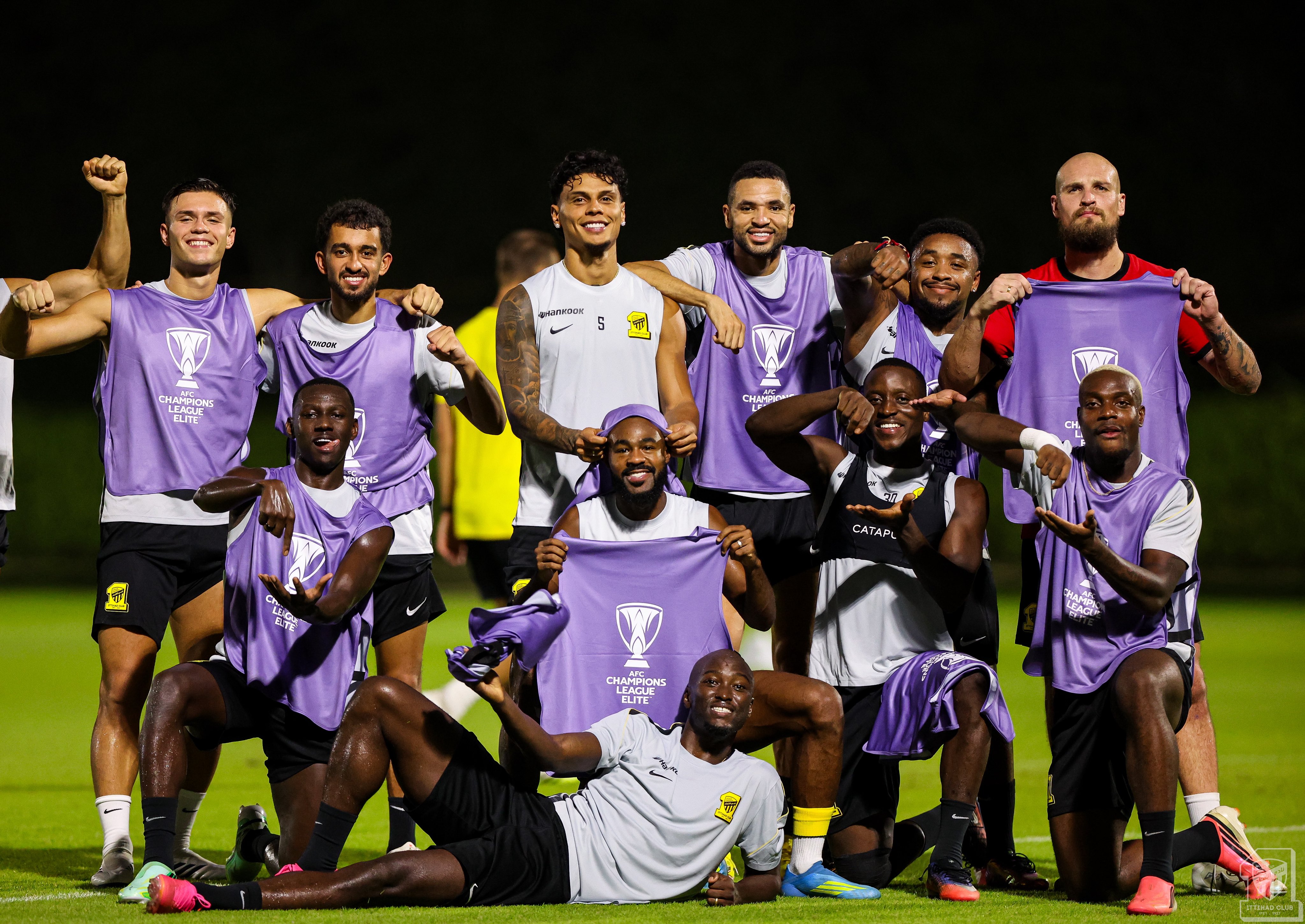 الاتحاد يخوض مرانه الأول في الدوحة استعدادًا للشمال