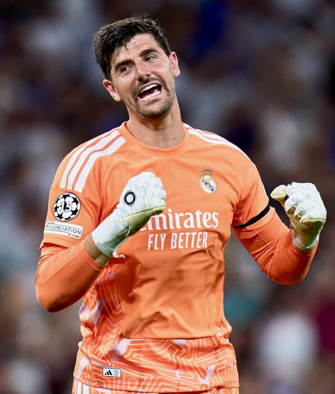 Real Madrid are close to securing Courtois' stay