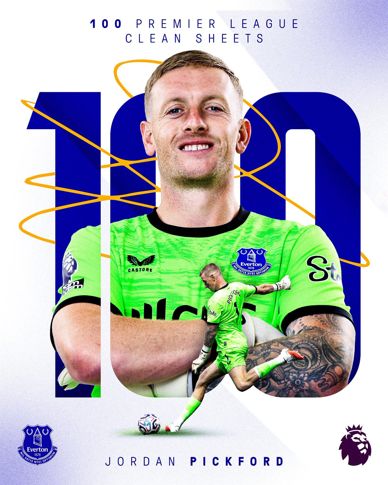 Pickford joins the list of Premier League goalkeeping legends