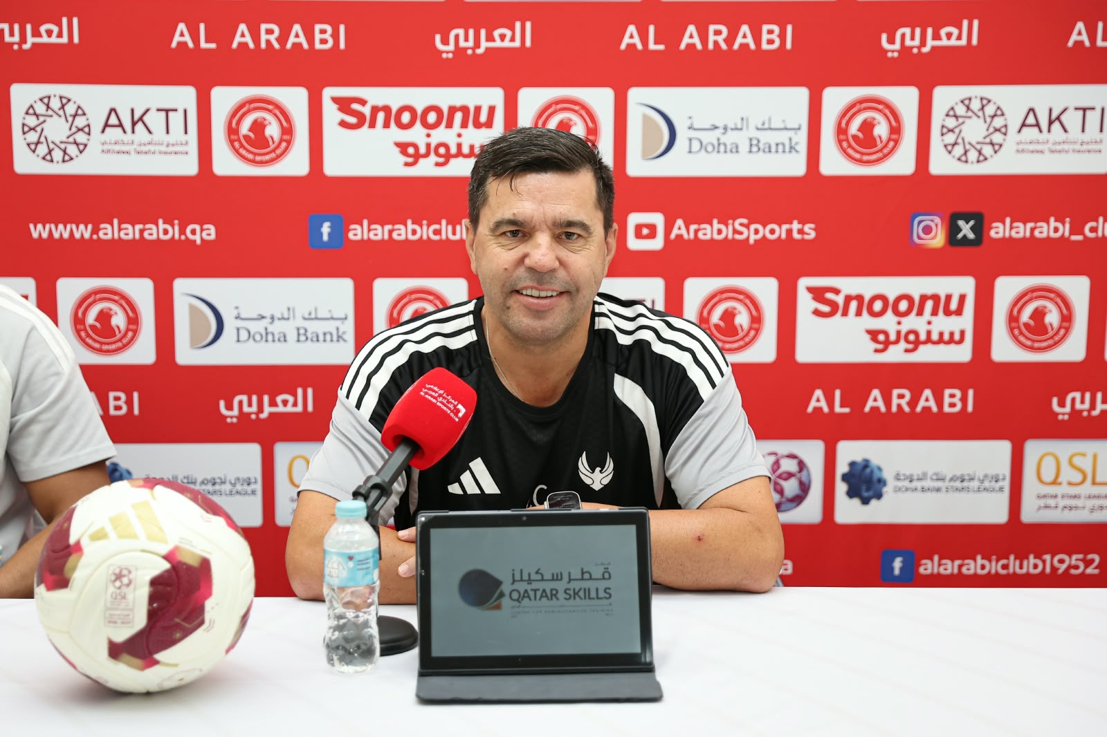 كونترا: العربي جاهز لمواجهة السد بطموح الفوز