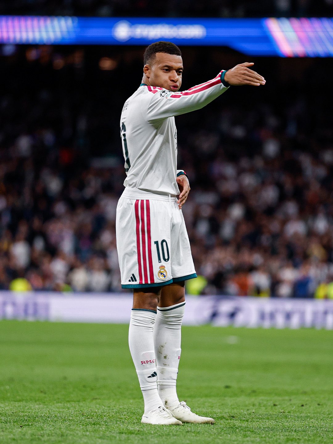A record awaits Mbappe in El Clasico