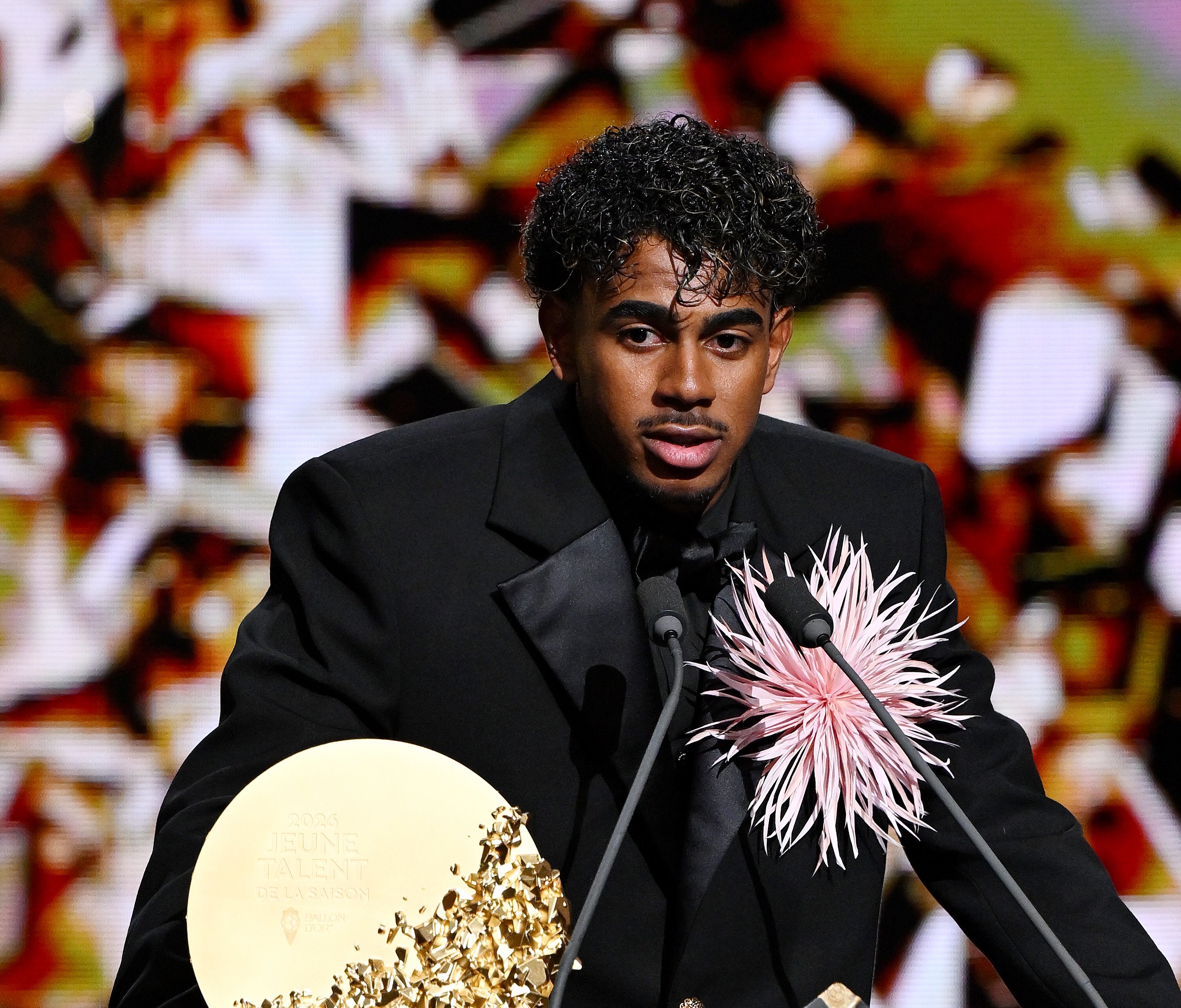 Lamine breaks his silence after losing the Ballon d'Or